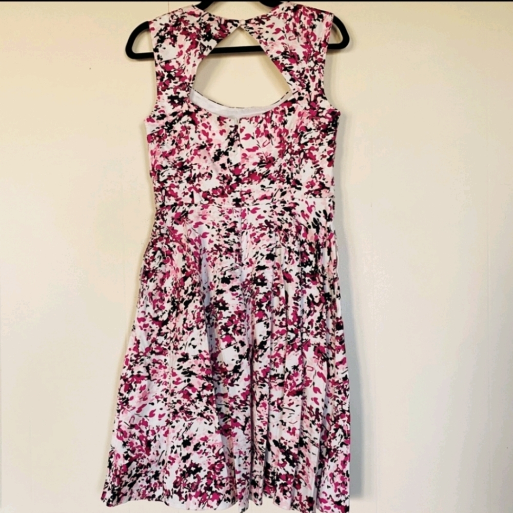 Floral White House Black Marke dress